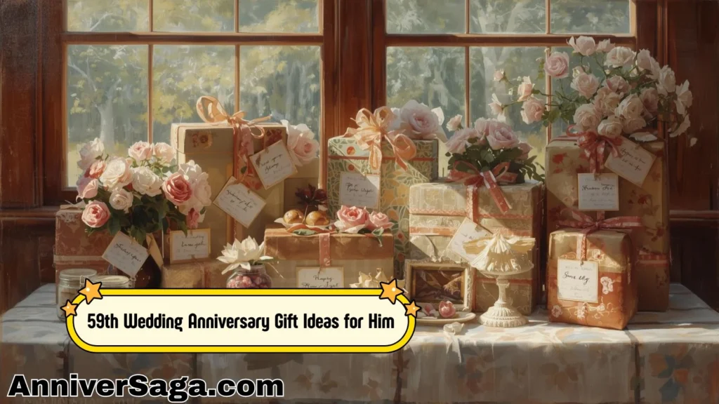59th Wedding Anniversary Gift Ideas for Him