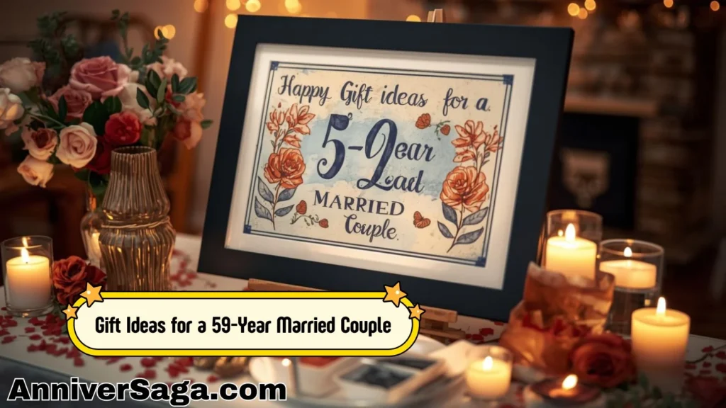 Gift Ideas for a 59-Year Married Couple