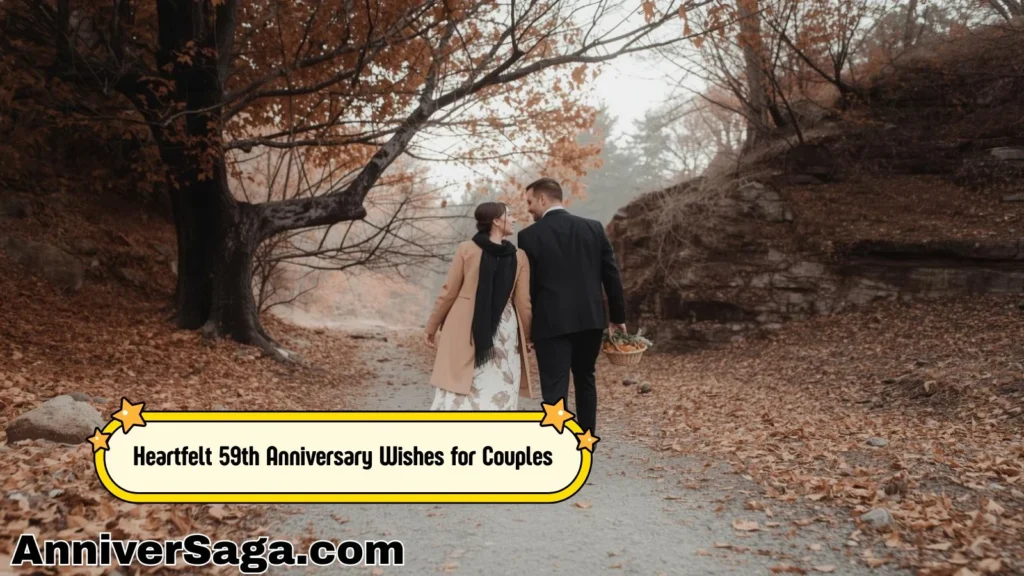 Heartfelt 59th Anniversary Wishes for Couples