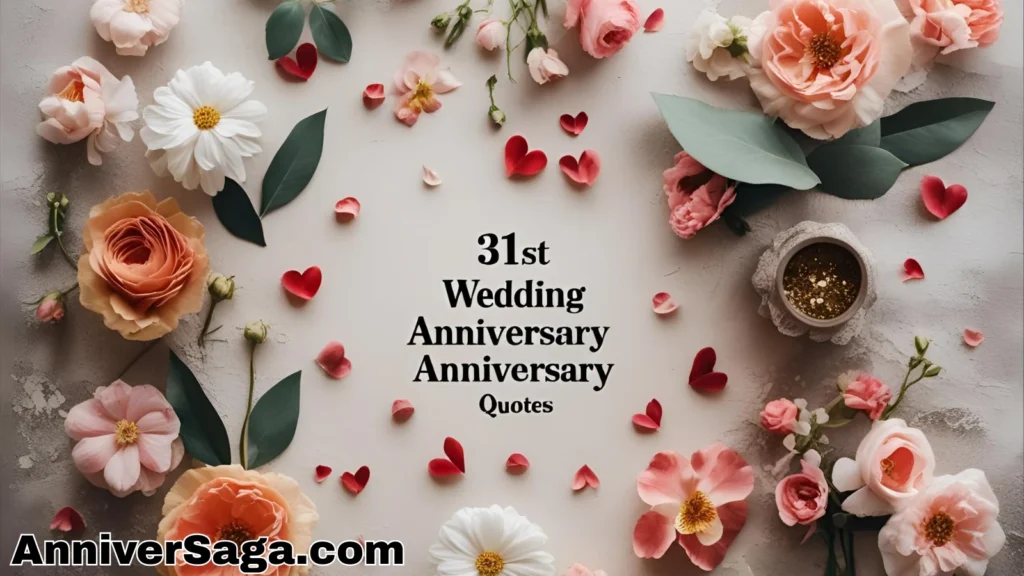 Heartfelt Wishes for Parents on Their 31st Anniversary