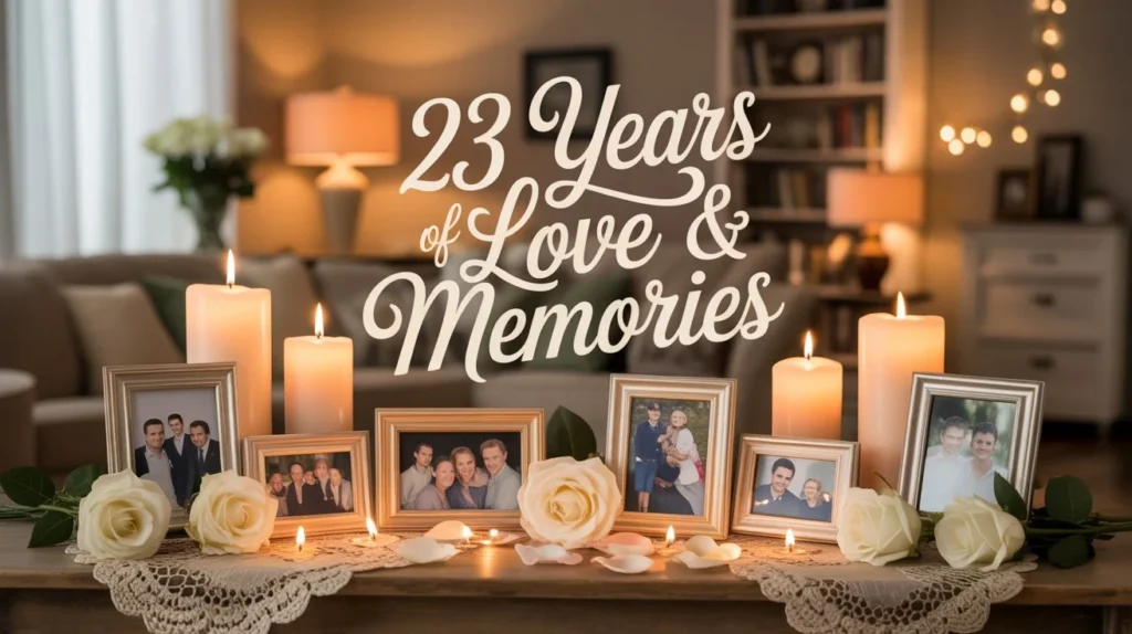 Emotional 23rd Anniversary Wishes for Couples