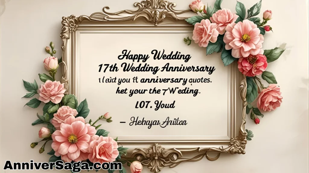 17th Wedding Anniversary Quotes
