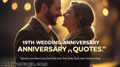 19th Wedding Anniversary Quotes