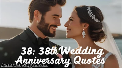 38th Wedding Anniversary Quotes