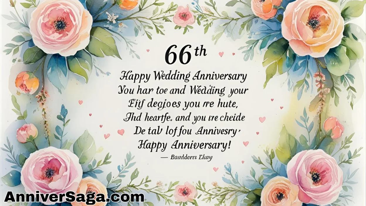 66th Wedding Anniversary Quotes