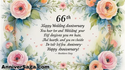 66th Wedding Anniversary Quotes