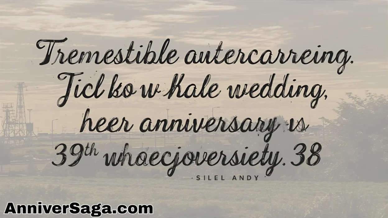 39th Wedding Anniversary Quotes