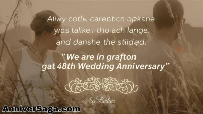 48th Wedding Anniversary Quotes