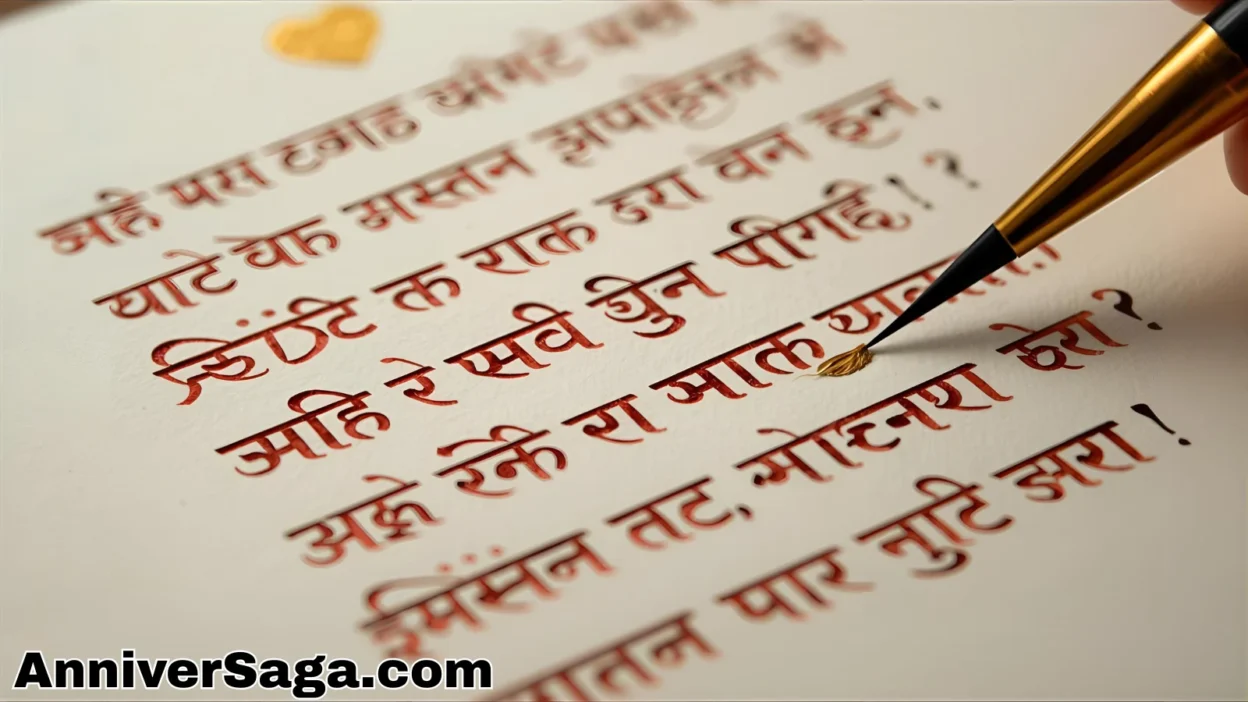 Beautiful Anniversary Wishes in Hindi