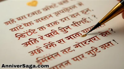 Beautiful Anniversary Wishes in Hindi