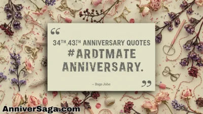 34th Anniversary Quotes