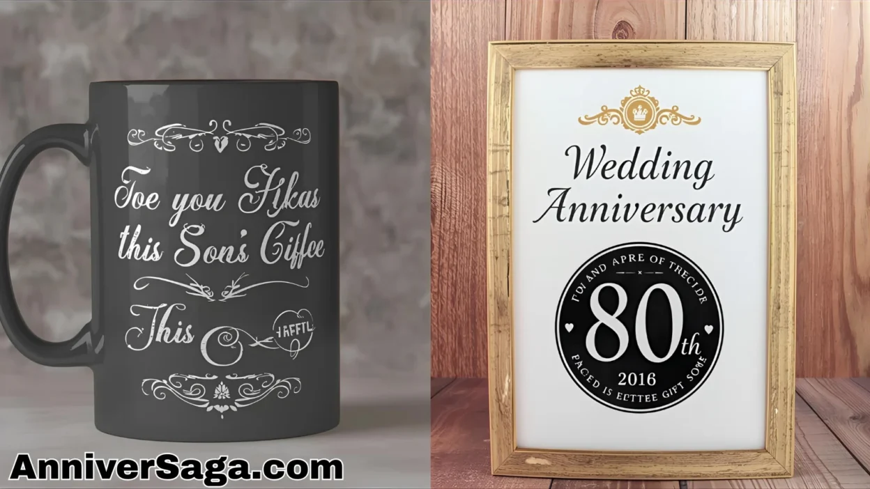 80th Wedding Anniversary Gifts