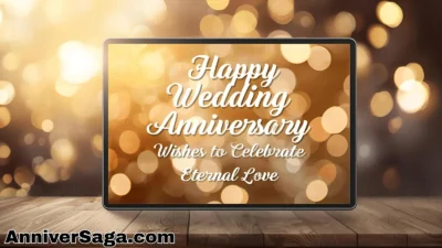 Happy Wedding Anniversary Wishes to Celebrate Eternal Love