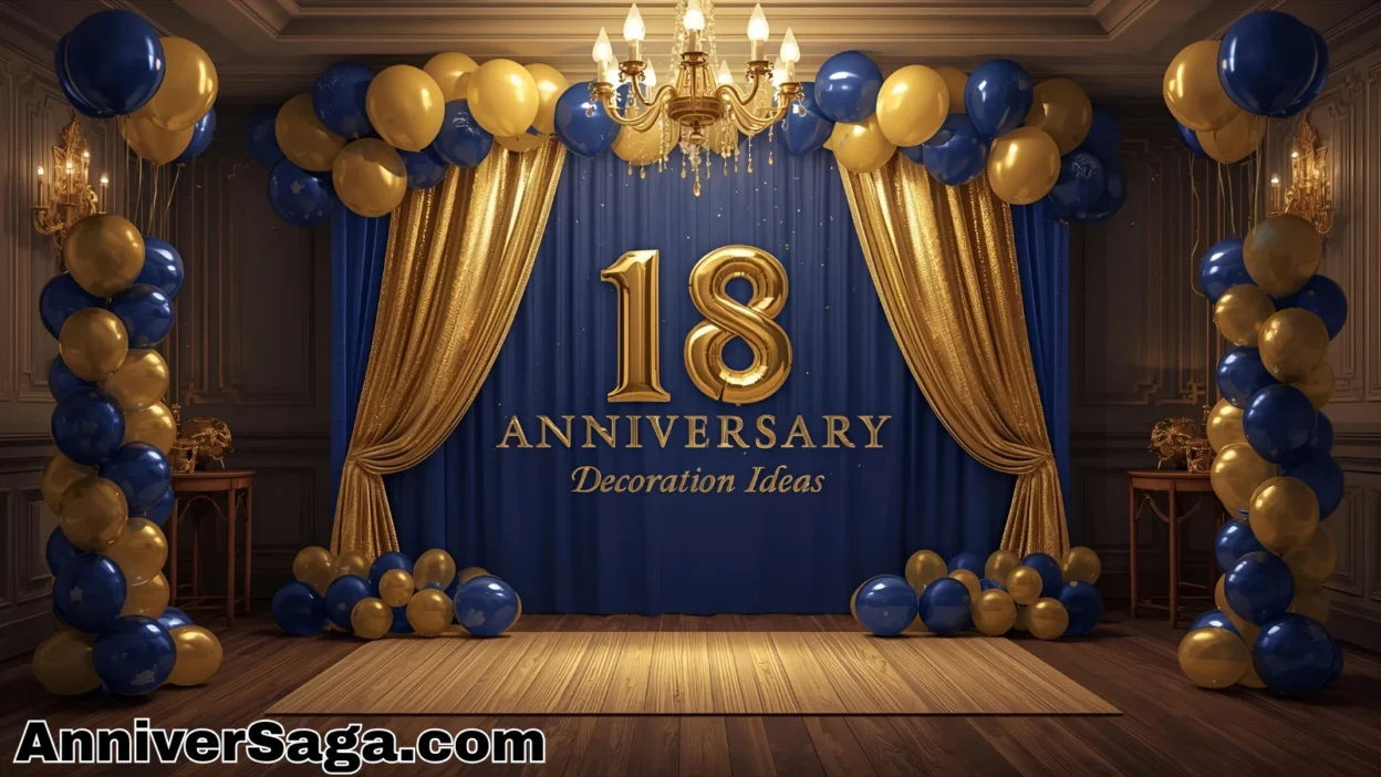 18th Anniversary Decoration Ideas