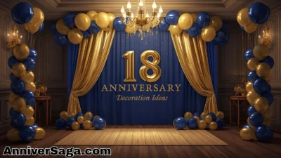 18th Anniversary Decoration Ideas