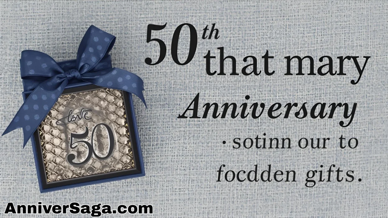 50th Wedding Anniversary Gifts
